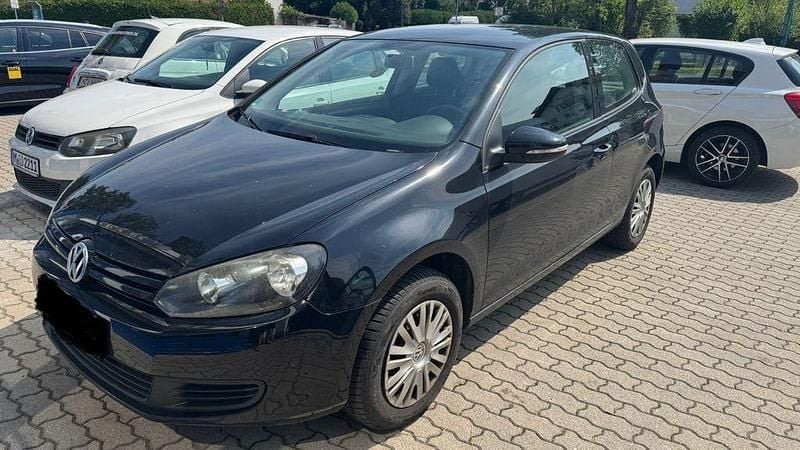 Schwarz Gebraucht 2009 VW Golf VI Limousine | 2.100 € (Superpreis) - Bild 1/4