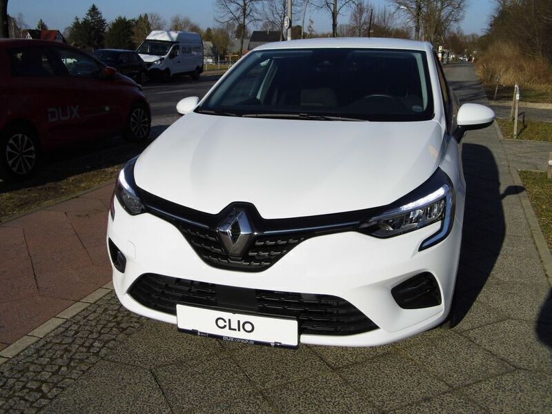 Weiß Gebraucht 2020 Renault Clio V Experience Limousine | 10.490 € (Superpreis) - Bild 1/4