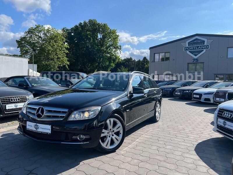 Schwarz Gebraucht 2009 Mercedes C180 Avantgarde Kombi | 8.999 € (Etwas zu teuer) - Bild 1/4