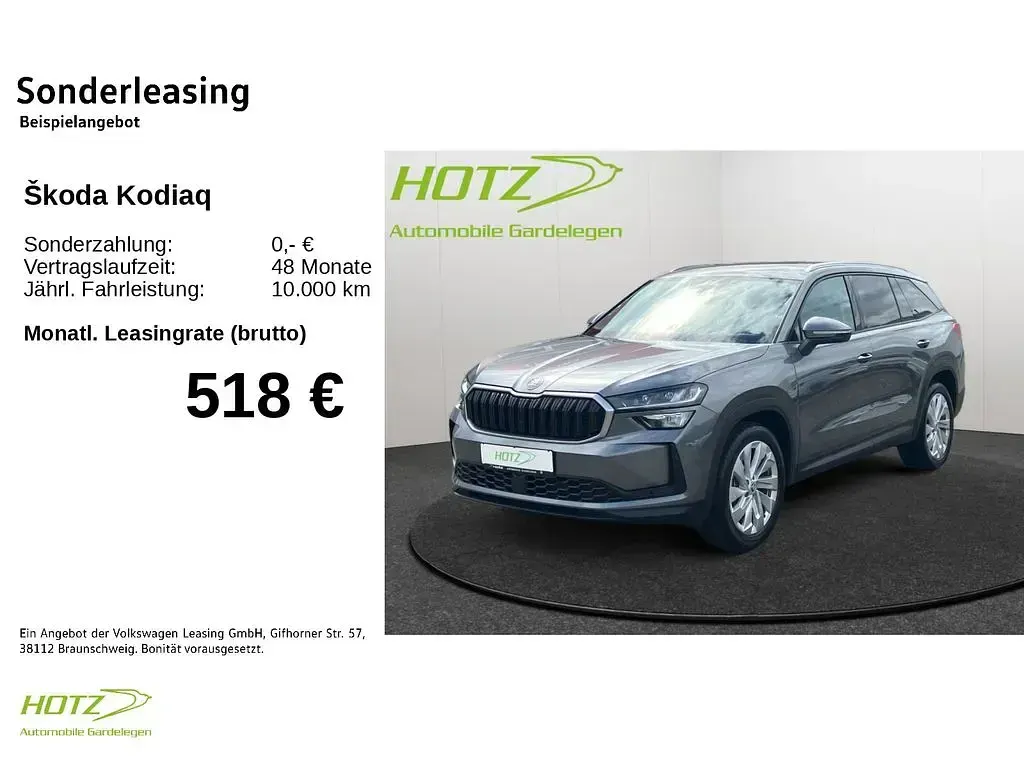Gebraucht Skoda Kodiaq Selection 150 PS (110 kW) 2024 Graphitegrau metallic (metallic) SUV