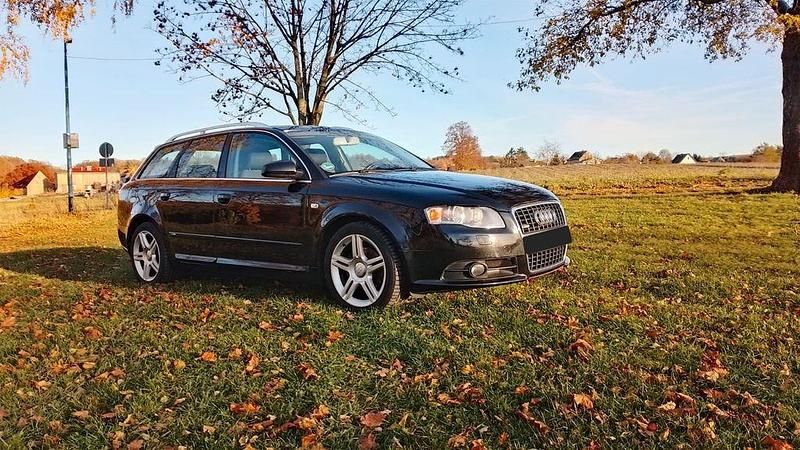 Schwarz Gebraucht 2005 Audi A4 S-Line Kombi | 2.400 € (Fairer Preis) - Bild 1/4