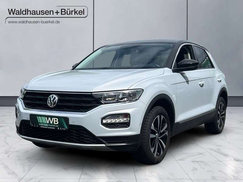 White silver (silber) Gebraucht 2019 VW T-Roc IQ Drive SUV | 19.790 € (Fairer Preis) - Bild 1/4