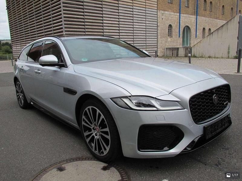Silber Gebraucht 2021 Jaguar XF Sportbrake R-Dynamic Kombi | 29.999 € (Etwas zu teuer) - Bild 1/2