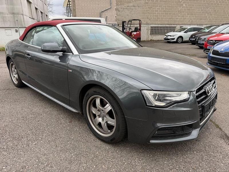 Gebraucht Audi A5 Cabriolet S-Line 170 PS (125 kW) 2014 Grau Cabrio