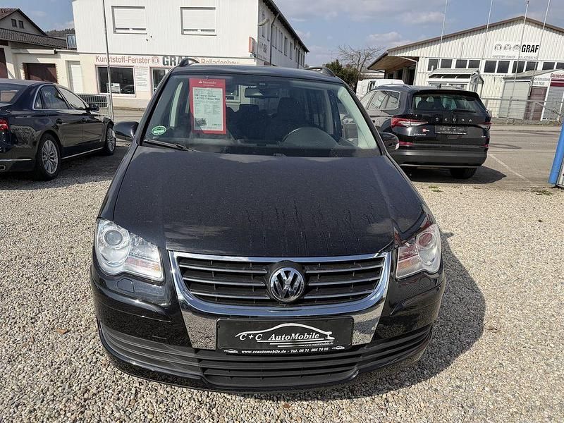 Gebraucht VW Touran United 140 PS (102 kW) 2009 Schwarz Van / Kleinbus