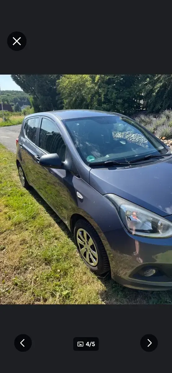 Gebraucht Hyundai i10 Classic 67 PS (49 kW) 2015 Grau Kleinwagen