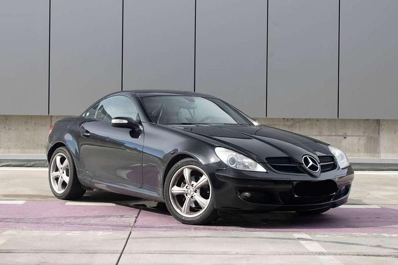 Gebraucht Mercedes SLK200 163 PS (119 kW) 2006 Schwarz Cabrio