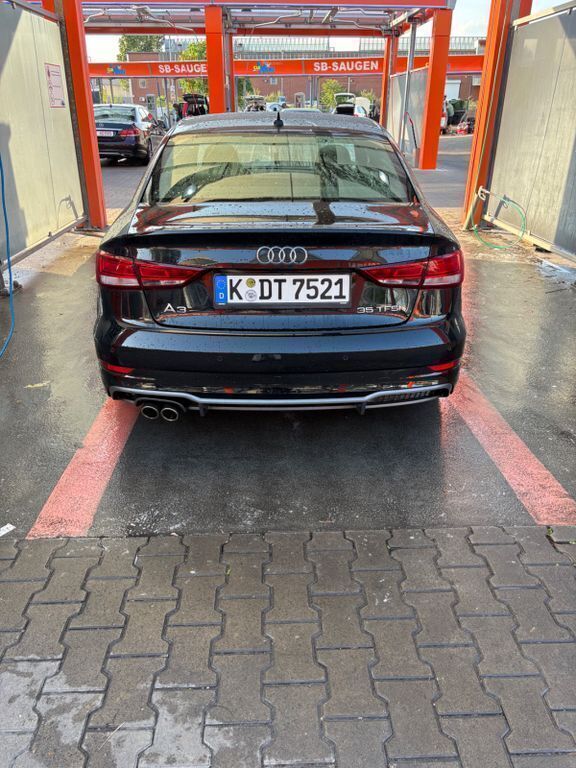 Schwarz Gebraucht 2018 Audi A3 S-Line Limousine | 19.400 € (Guter Preis) - Bild 1/4