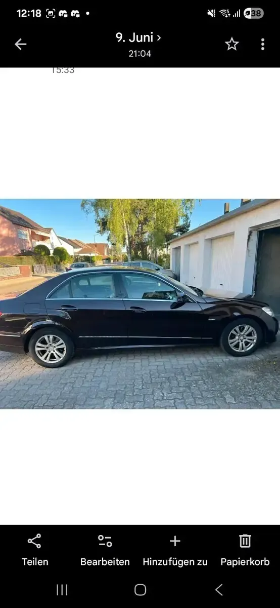 Gebraucht Mercedes E300 Avantgarde 236 PS (173 kW) 2010 Braun Limousine