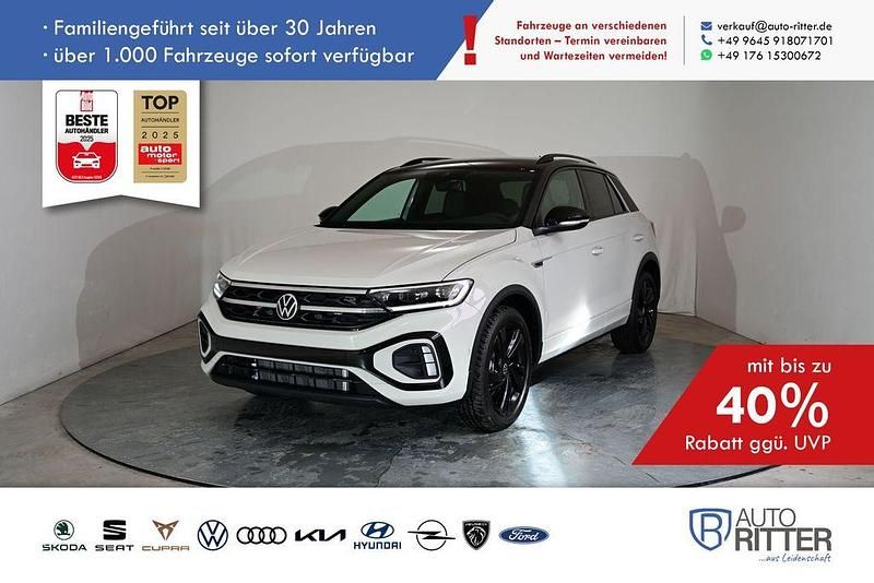 Grau Gebraucht 2025 VW T-Roc R-line SUV | 35.490 € (Fairer Preis) - Bild 1/4