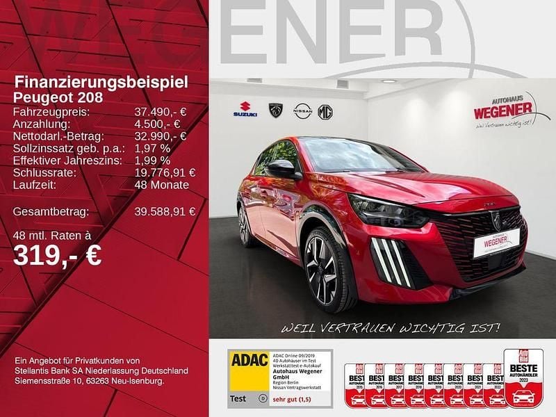 Gebraucht Peugeot e-208 GTi 114 kW (156 PS) 2025 Elixierrot Kleinwagen