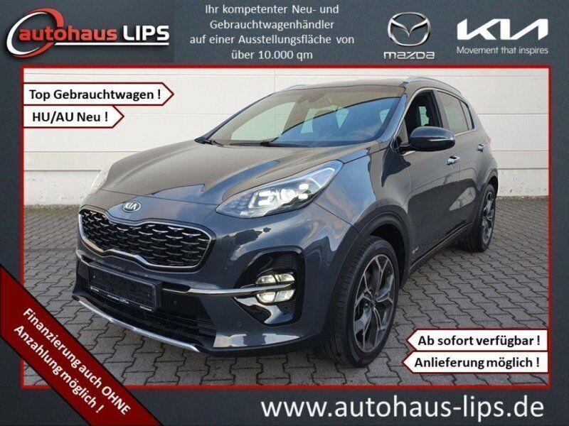 (h8g) dark penta metal m Gebraucht 2018 Kia Sportage GT-Line SUV | 22.990 € (Fairer Preis) - Bild 1/4