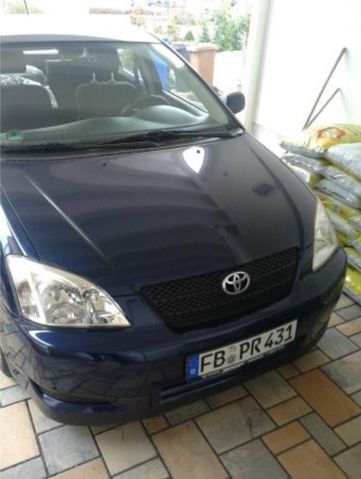 Gebraucht Toyota Corolla Luna 110 PS (80 kW) 2003 Blau metallic Kombi