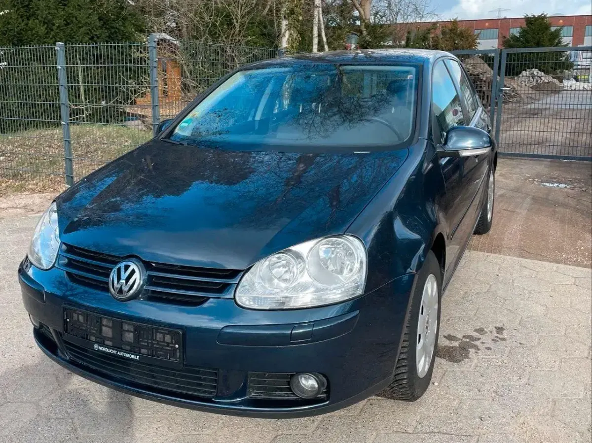 Gebraucht VW Golf V Edition 80 PS (58 kW) 2007 Bluegraphit perleffekt Kleinwagen