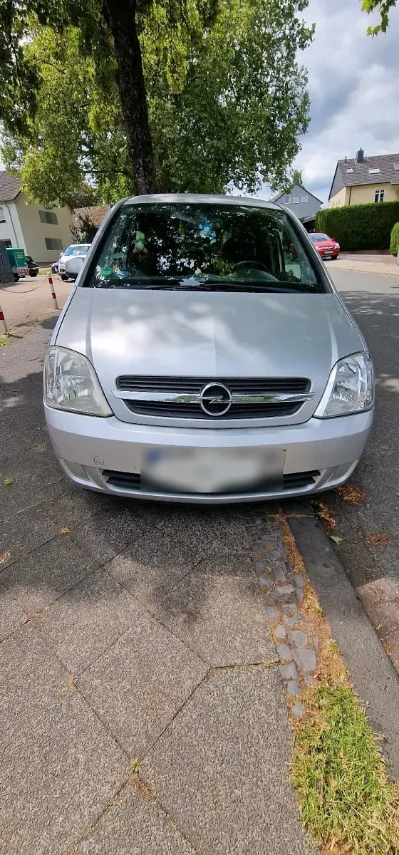Gebraucht Opel Meriva 101 PS (74 kW) 2005 Silber Van / Kleinbus
