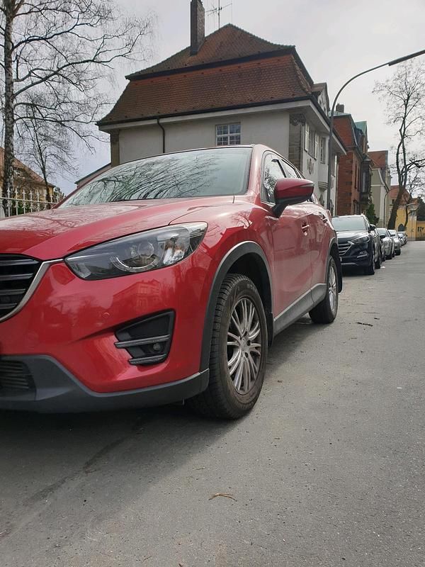 Gebraucht Mazda CX-5 150 PS (110 kW) 2017 Rot SUV