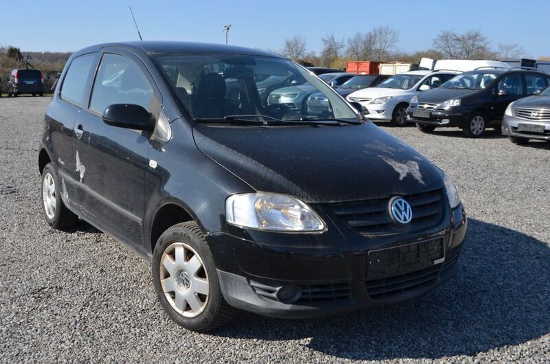 Schwarz Gebraucht 2008 VW Fox Kleinwagen | 950 € (Superpreis) - Bild 1/4