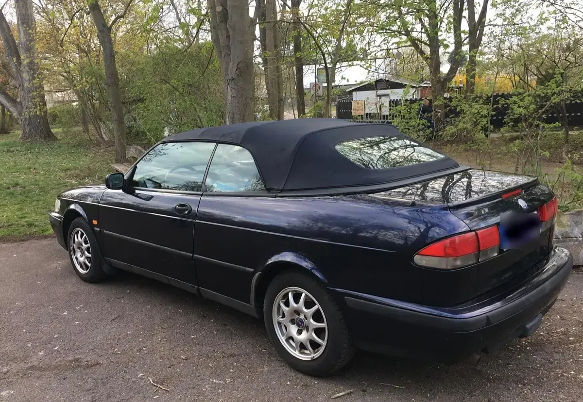 Gebraucht Saab 9-3 Cabriolet 154 PS (113 kW) 2000 Blau Cabrio