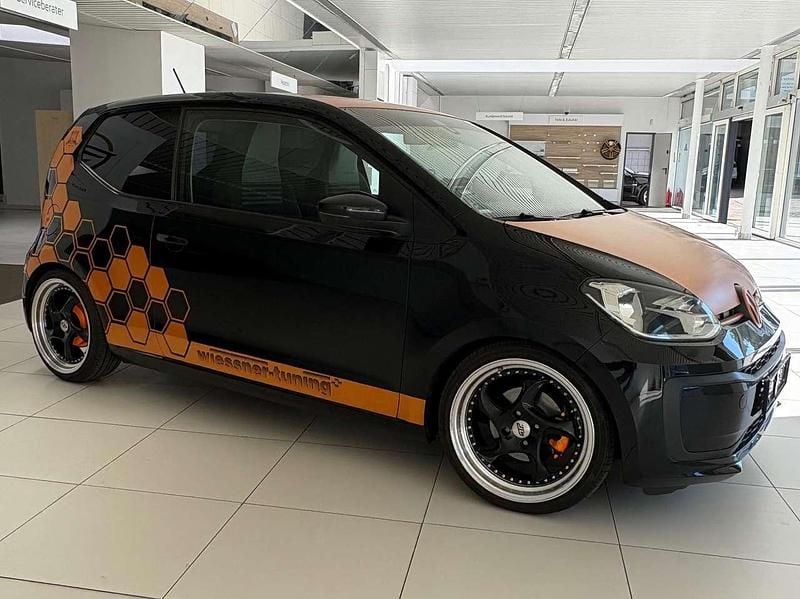 Gebraucht VW up! 60 PS (44 kW) 2017 Schwarz Kleinwagen