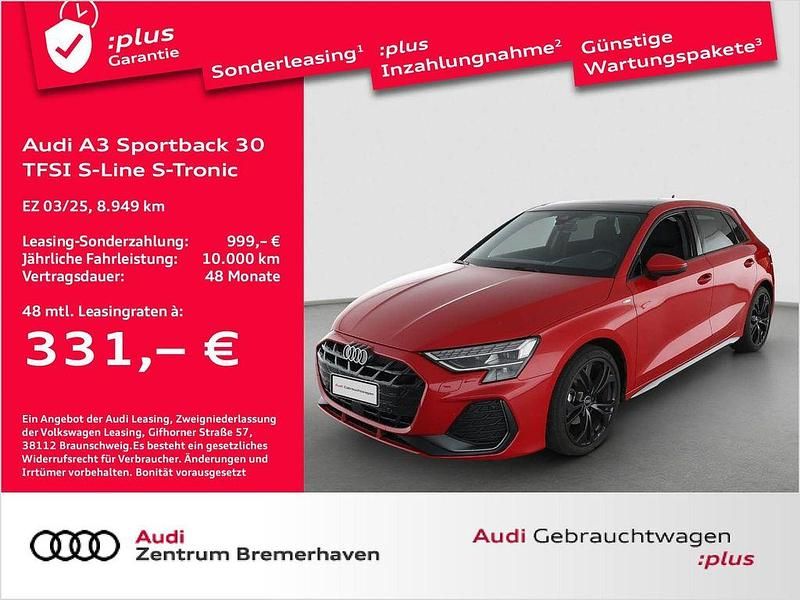 Gebraucht Audi A3 S-Line 116 PS (85 kW) 2025 Progressivrot metallic Limousine