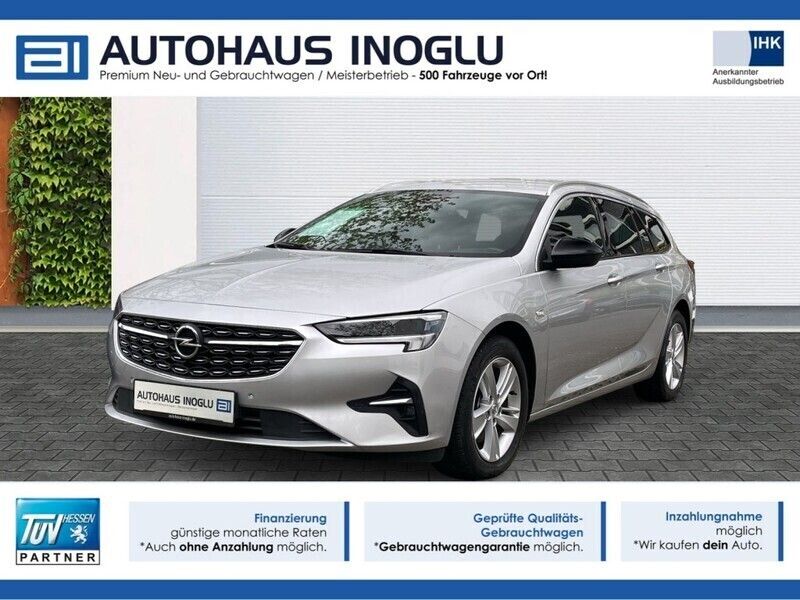 Silber Gebraucht 2021 Opel Insignia Elegance Kombi | 17.783 € (Superpreis) - Bild 1/4