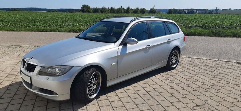 Silber Gebraucht 2008 BMW 320 Kombi | 4.600 € (Fairer Preis) - Bild 1/4