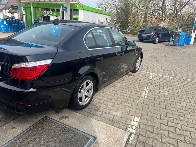 Brugt BMW 520 170 HK (125 kW) 2008 Sort Sedan