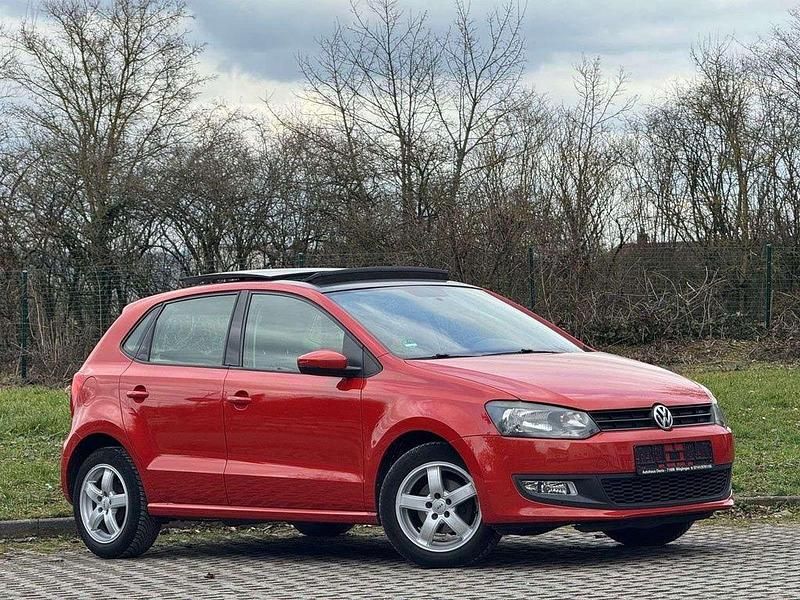 Gebraucht VW Polo Comfortline 69 PS (50 kW) 2011 Orange Kleinwagen