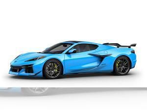 Neu Corvette Z06 646 PS (475 kW) 2025 Blau (rapid blue) Coupé
