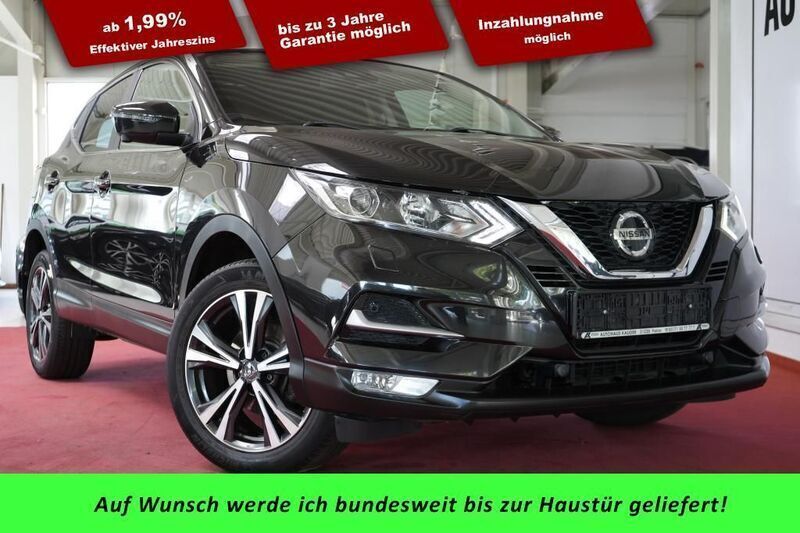 Schwarz Gebraucht 2019 Nissan Qashqai N-Connecta SUV | 17.780 € (Fairer Preis) - Bild 1/4