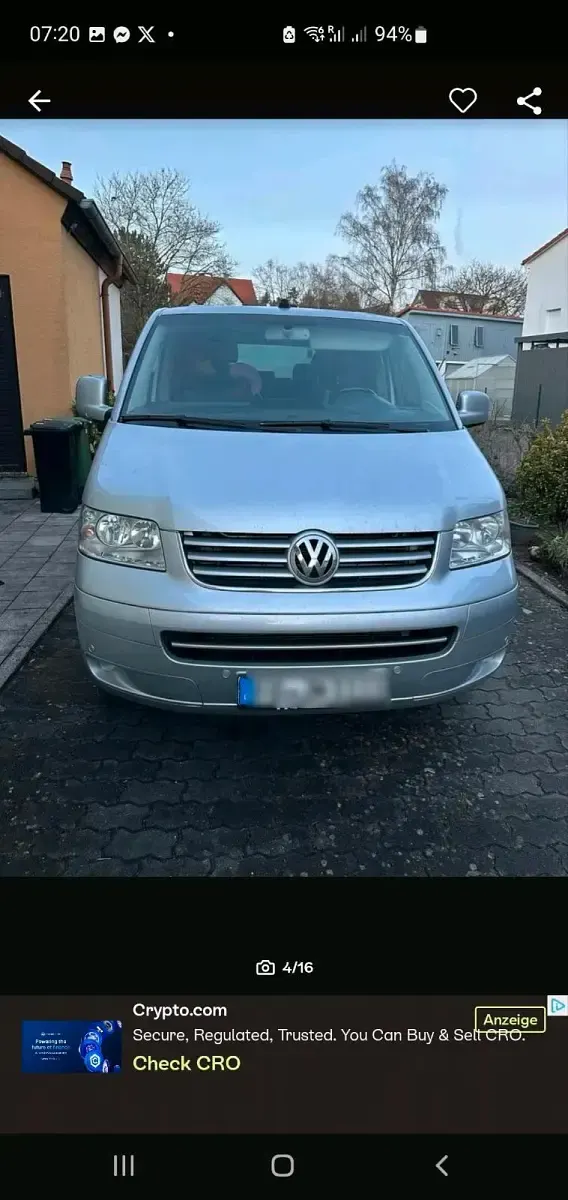 Gebraucht VW T5 174 PS (127 kW) 2006 Van