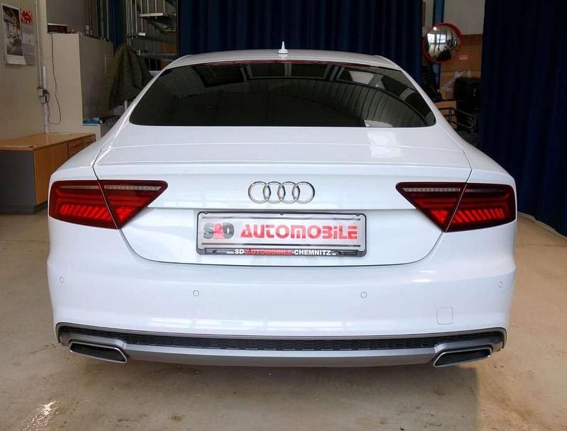 Gebraucht Audi A7 Sportback S-Line 272 PS (200 kW) 2018 Weiß Kleinwagen