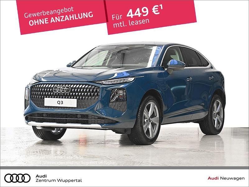 Neu Audi Q3 Sportback Sport 150 PS (110 kW) 2025 Grau SUV