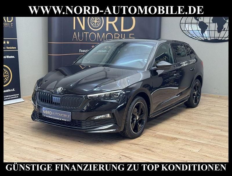 Gebraucht Skoda Scala Monte Carlo 110 PS (80 kW) 2021 Schwarz Kleinwagen