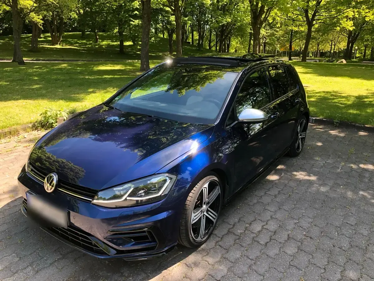 Gebraucht VW Golf VII R 310 PS (228 kW) 2017 Blau Limousine