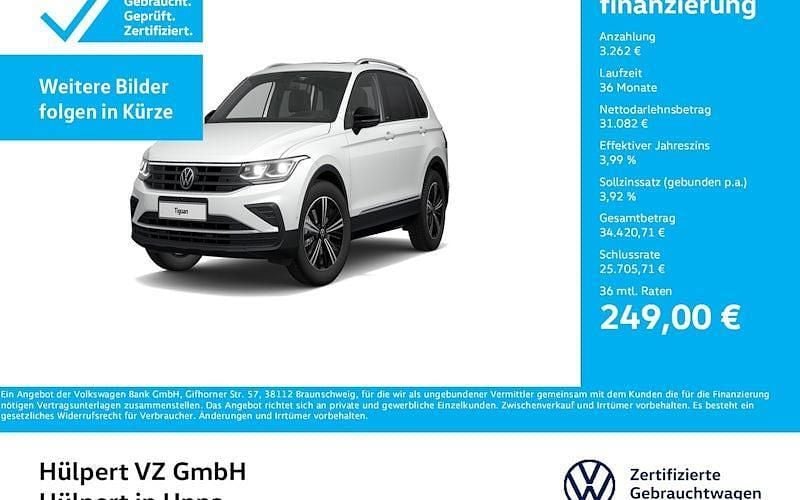Weiß Gebraucht 2023 VW Tiguan Active SUV | 34.344 € (Guter Preis) - Bild 1/4