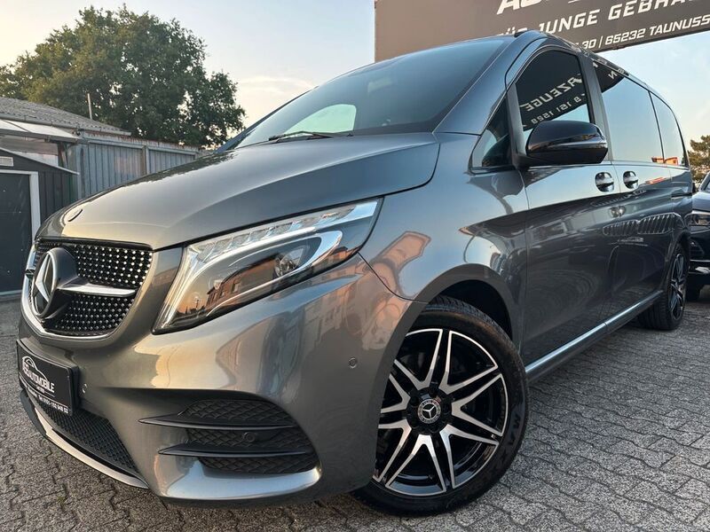 Grau Gebraucht 2021 Mercedes V300 Exclusive Van / Kleinbus | 48.495 € - Bild 1/4