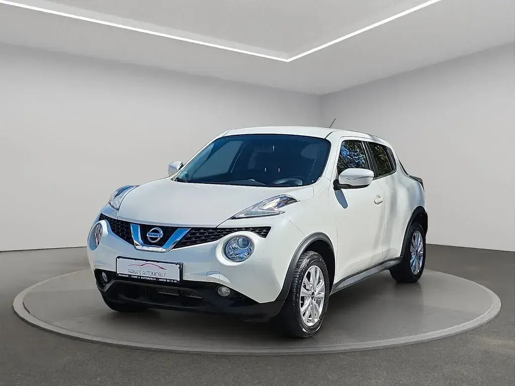 Gebraucht Nissan Juke Visia 110 PS (80 kW) 2015 Weiß SUV