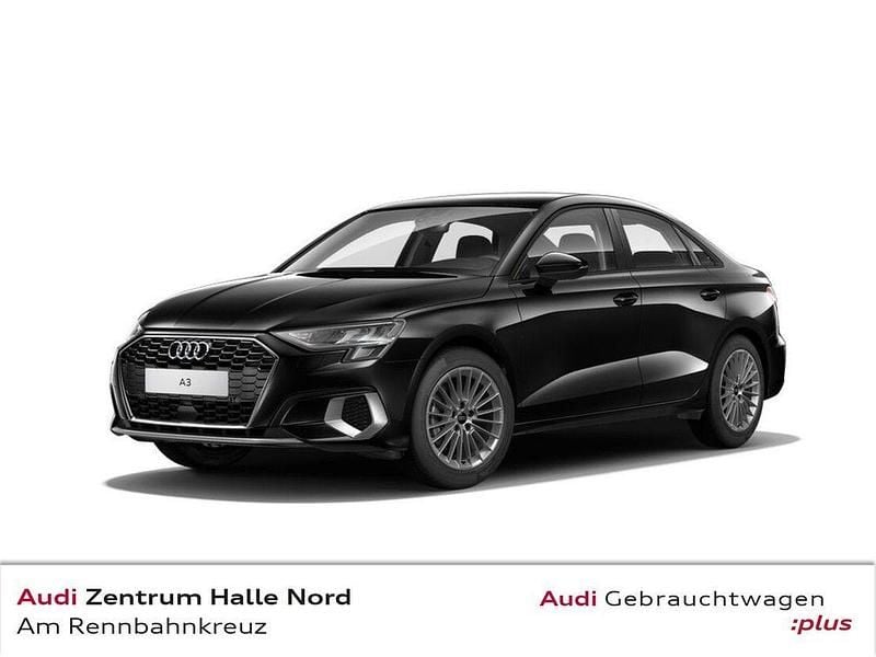 Schwarz Gebraucht 2021 Audi A3 Advanced Limousine | 22.979 € - Bild 1/4