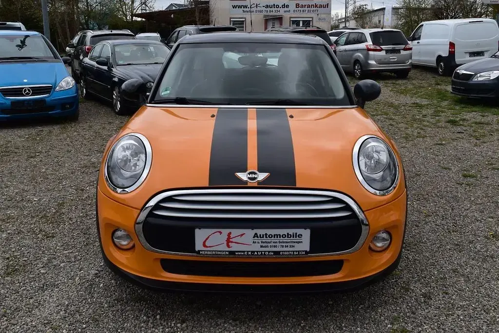 Gebraucht Mini Cooper 136 PS (100 kW) 2015 Orange Kleinwagen