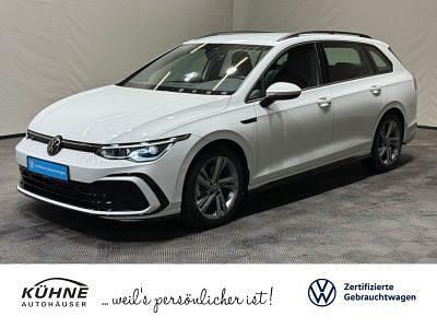 Weiß, Gebraucht 2023 VW Golf VIII R-line Kombi | 30.780 € (Guter Preis) - Bild 1/4