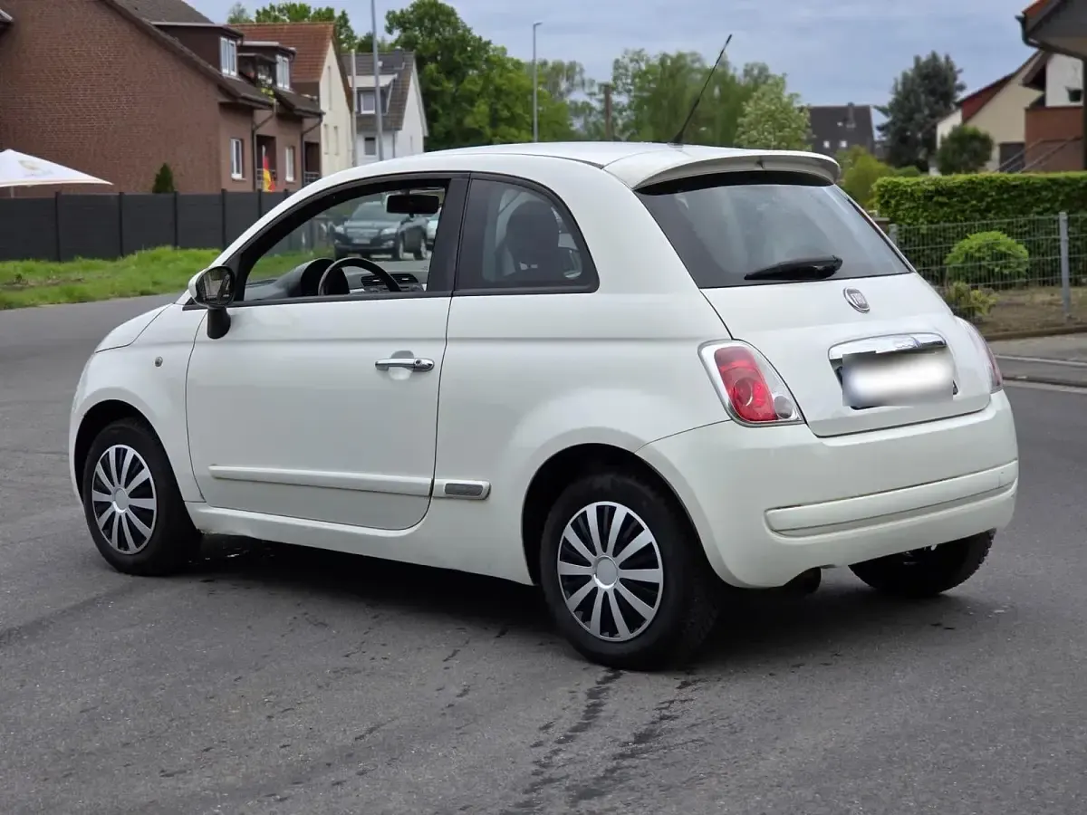 Gebraucht Fiat 500 69 PS (50 kW) 2009 Weiß Cabrio