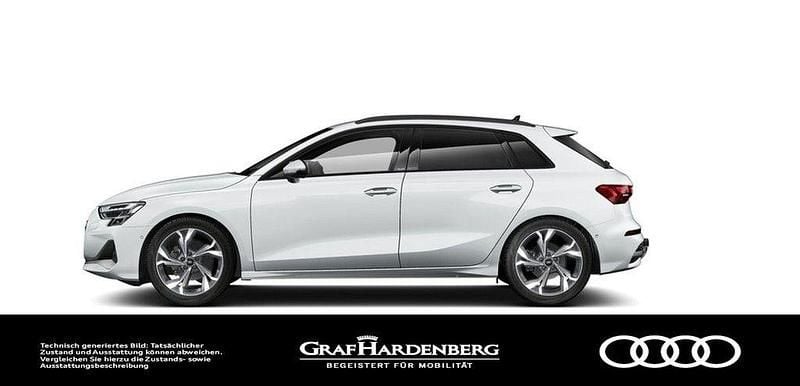 Gebraucht Audi A3 Advanced Plus 150 PS (110 kW) 2025 Gletscherweiß metallic Limousine