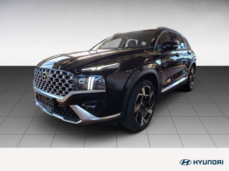Abyss black / mic Gebraucht 2022 Hyundai Santa Fe Prime SUV | 38.990 € (Fairer Preis) - Bild 1/4