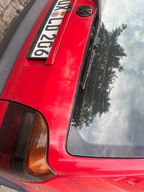 Gebraucht VW Golf III 75 PS (55 kW) 1995 Rot Kleinwagen