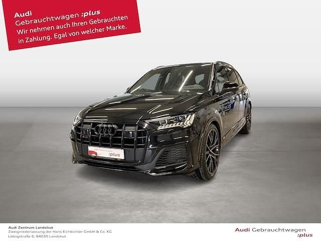 Mythosschwarz metallic Gebraucht 2023 Audi SQ7 Competition SUV | 74.420 € (Superpreis) - Bild 1/4