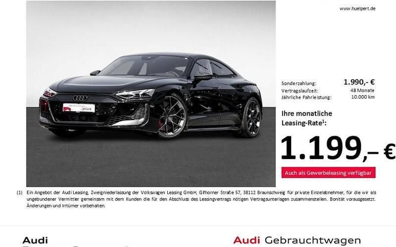 Schwarz Gebraucht 2025 Audi RS e-tron GT Ambiente Limousine | 138.211 € (Fairer Preis) - Bild 1/4
