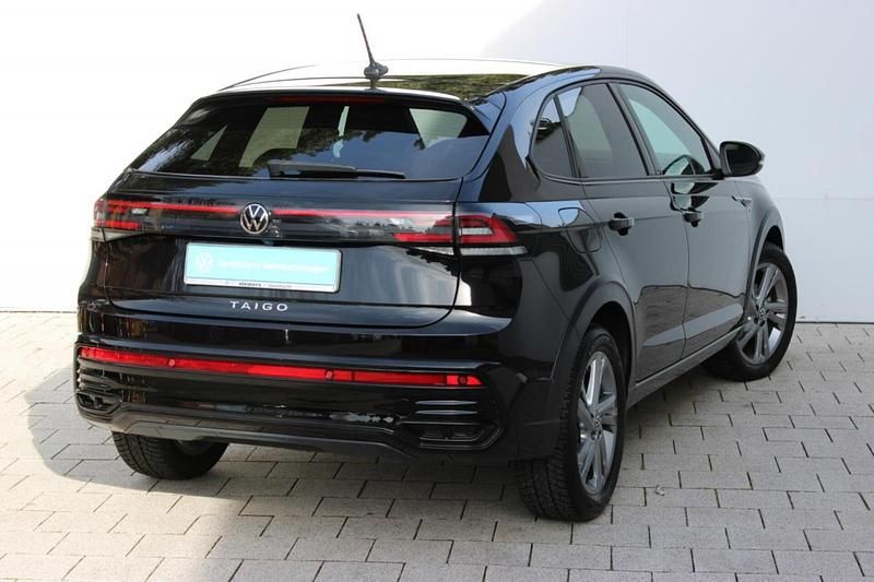 Gebraucht VW Taigo R-line 150 PS (110 kW) 2022 Schwarz SUV