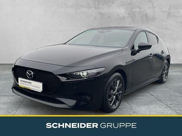 Schwarz Gebraucht 2021 Mazda 3 Selection Limousine | 22.870 € (Etwas zu teuer) - Bild 1/2