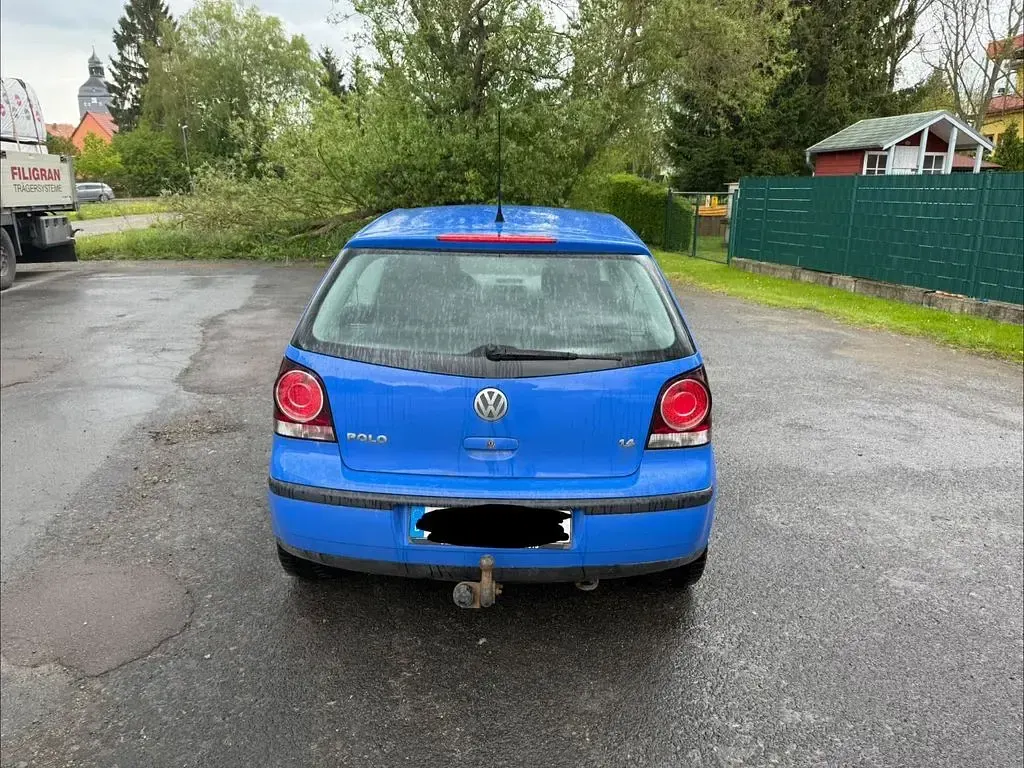 Gebraucht VW Polo Trendline 80 PS (58 kW) 2009 Blau Kleinwagen